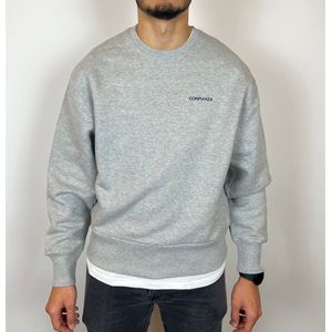 Confianza Clothing- Grey Ghost Sweater- Duurzaam- Kinderarbeid vrij- Maat L