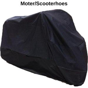 Motorhoes - Scooterhoes - Brommerhoes - 220 x 95 x 110 cm - Large - Ademend - Stofvrij - Waterafstotend - Scooter - Motor - Brommer - Bromfiets