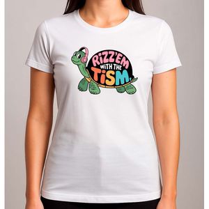 RIZZ'EM WITHE THE TISM - T Shirt - Funny - Sarcasm - GoodVibes - GoedeVibes - SoCute - ZoLief - CutieVibes - Schattig