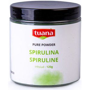 Tuana Kruiden - Spirulina Pure Powder - 150 Gram - TUSF004