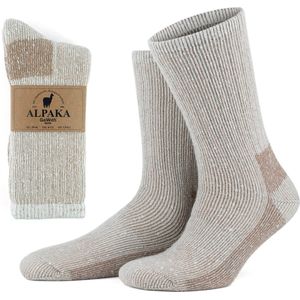 GoWith Diabetes Alpaca Wollen Sokken-2 paar-Thermosokken-Maat 43-46