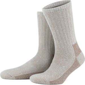 GoWith-2 paar-alpaca wollen sokken-diabetes wollen sokken-volledige badstof-huissokken-thermosokken-cadeau sokkenmaat 43-46