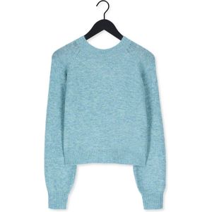 Minus Rosia Knit Pullover Truien & vesten Dames - Sweater - Hoodie - Vest- Mint - Maat XXL