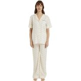 Vertbaudet - 2-delige Pyjamaset - Hartjesprint - Voor Aanstaande Mama's