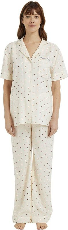 Vertbaudet - 2-delige Pyjamaset - Hartjesprint - Voor Aanstaande Mama's