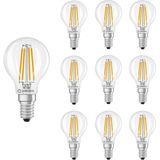 Ledvance - LED Filament Kogellamp E14 - 3.4W - 470lm - 2700K - Ø45mm - 10 stuks