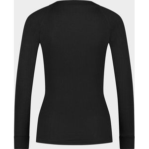 Poederbaas Thermoshirt thermokleding sport Pro Thermo Baselayer Shirt - Maat 44 - Dames - lange mouwen - zwart -  -