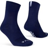 GripGrab - Lightweight SL Performance Zomer Fietssokken 1 Paar Coolmax Wielersport Sokken Regular Cut - Navy Blauw - Unisex - Maat S (38-41)