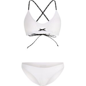 Fila Damen Bikini Sarconi Cutout Bralette Bikini Bright White-S