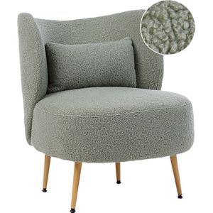 OTSBY - Fauteuil - Groen - Bouclé