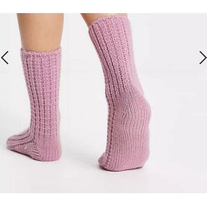 Pretty Polly - Lounge - Dames sokken - Huissokken - Bedsokken - Dikke sokken - One Size - Kleur - Sugar Plum
