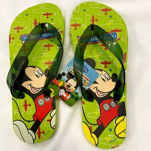 Mickey Mouse Slippers Groen-Maat 32/33