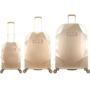 Taupe Lichtgewicht Medium Kofferset aanbieding Lage prijs