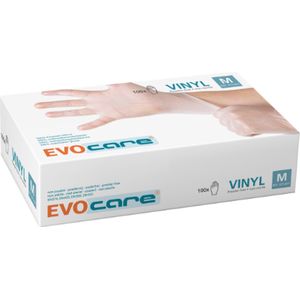 Ongepoederde VINYL handschoenen Medium (7-8) - 3 pakken van 100 stuks