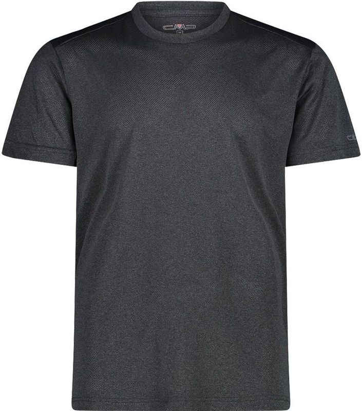CMP - T-shirt - Regular Fit - Gemarmerd - Lichte Ademende Stof