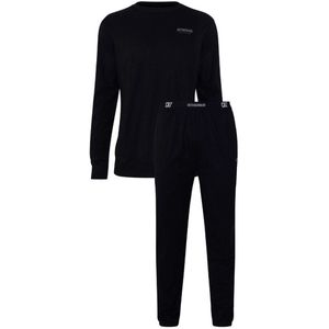 CR7 - Lange Heren Pyjama - Zwart - Geschenkdoos