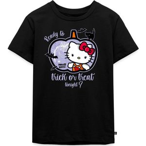 Hello Kitty Halloween Trick Of Treat Premium T Shirt Kinderen