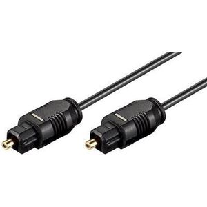 Deltaco TOTO-3, Toslink-Toslink zwart audio kabel, 3m