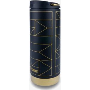 Klean Kanteen - Limited edition - Geometric Gold - Isolatiefles TKWide 473ml. - Cafécap