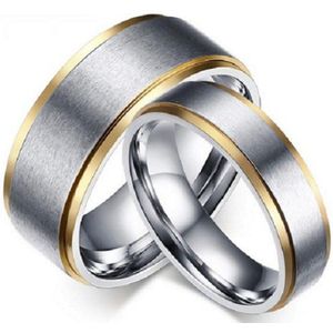 Jonline Prachtige Ringen voor hem en haar|Vriendschapsringen|Trouwringen|Zilver Goud Kleur|Relatie