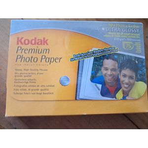 Kodak Premium foto Papier - 75 sheets - 10 x 15 cm - 200 Microns