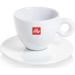 Illy cappuccino tas en ondertas (170ml)
