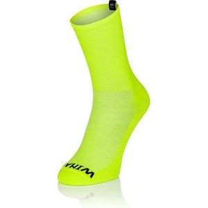 Winaar Fietssokken Zomer Unisex Fluo Geel - Fluo Yellow - 39-41