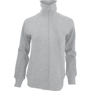 SOLS Dames/dames Soda Full Zip Active Sweat Jacket (Grijze mergel)