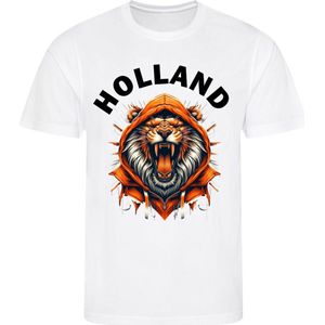 Holland - Oranje Leeuw - Maat 122/128 - Active Dry Sportshirt