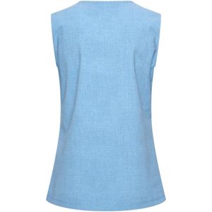 Travel Top Denim Mouwloos 2425 Bleached