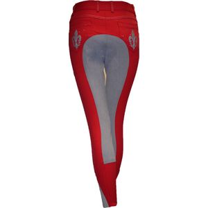 Imperial Riding Lilylove Fullseat - Rijbroek - Rood - 140