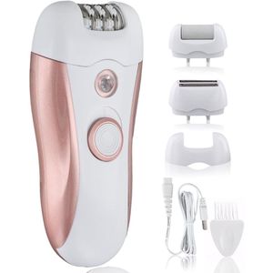 CRLYN® Epilator - Ladyshave - Epileerapparaat Dames - Wit en Roze