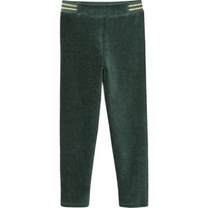 Fluwelen Meisjeslegging - Smaragdgroen - Ribfluweel