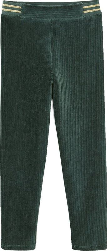 Fluwelen Meisjeslegging - Smaragdgroen - Ribfluweel