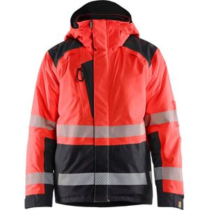 Blaklader 4455-1987 Winterjas High Vis - High Vis Rood/Zwart - XXL