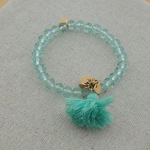 TASSEL ARMBAND MINT