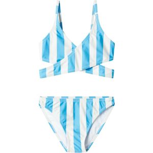NAME IT NKFZELINE TRIANGLE BIKINI Meisjes Zwemkleding - Bonnie Blue