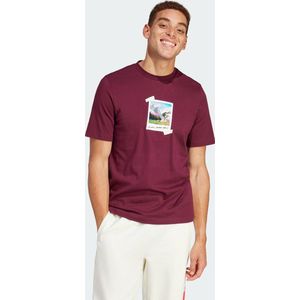 adidas Sportswear All Day I Dream About... Graphic T-shirt - Heren - Bordeaux- XL