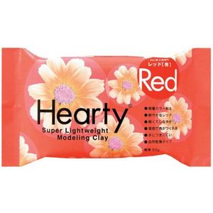 Hearty Red Modeling Clay Super Lightweight