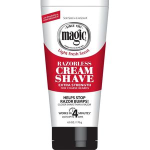 Magic - Razorless Cream Shave Extra Strength - 170 gr - Scheermesjes
