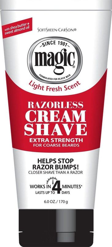 Magic - Razorless Cream Shave Extra Strength - 170 gr - Scheermesjes