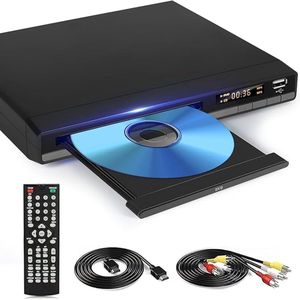 DVD Speler met HDMI - Haarscherpe Beeldkwaliteit - Geschikt voor Moderne TV’s - Compact en Gebruiksvriendelijk Design - Voor Films, Series en Muziek - Betrouwbare Entertainmentoplossing voor Thuis