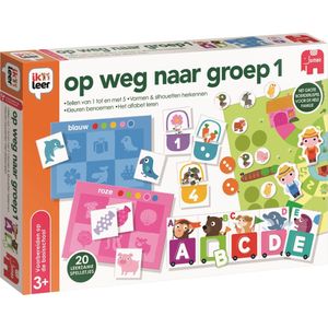 Jumbo Ik Leer Op Weg Naar Groep 1 - Educatief Spel voor 3+ jaar - Leer kleuren, vormen, letters en cijfers