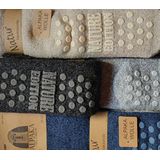 Alpaka - Nature Edition - Huissokken - 3 Paar - Dikke Antislip Wollen Sokken - Maat 43-47