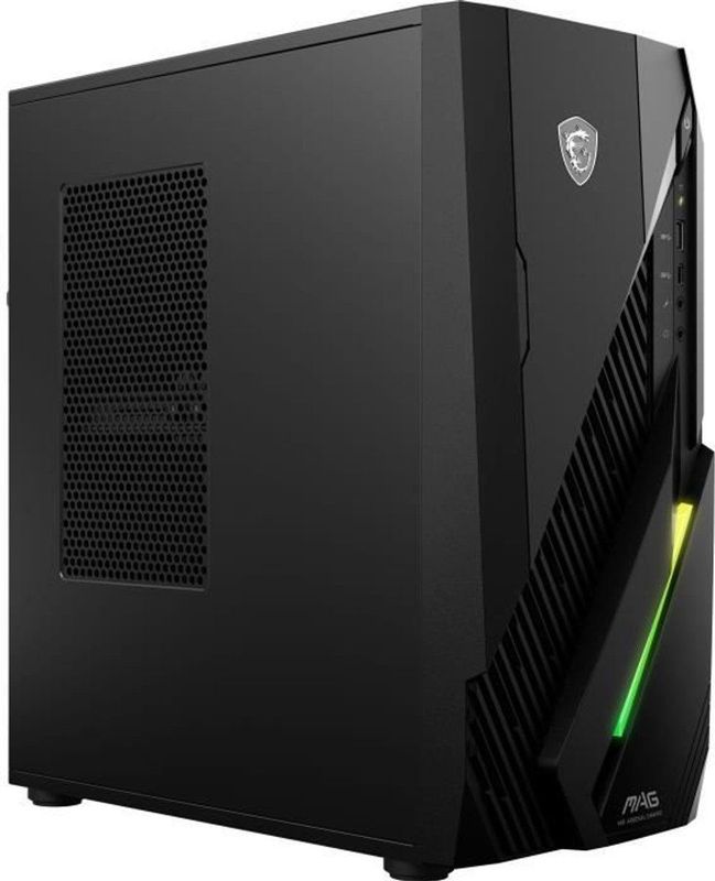 MSI - 9S6-B91111-214 - Desktop PC - Zwart - 512 GB SSD - 16 GB RAM - Intel Core i5-14400F - GeForce RTX 5060