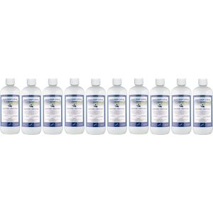 Handzeep Crème Eucalyptus 1 liter - set van 10 stuks - Voordeelverpakking