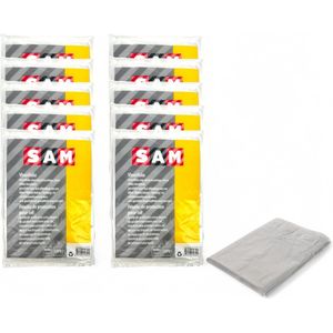Sam Vloerfolie/Afdekfolie 4 x 4 meter - Voordeelverpakking 10 stuks