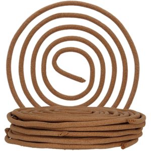 Citronella spiralen - 20x stuks - citroengeur - navulspiralen voor spiraalbranders