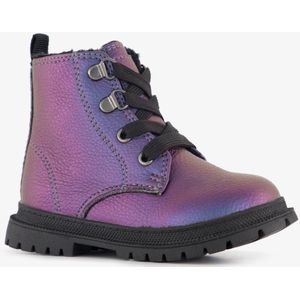 Blue Box meisjes veterboots roze paars - Maat 20 - Uitneembare zool