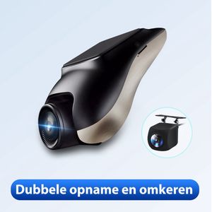Junsun 1080P HD Auto DVR 170° Dashcam UHD WiFi en GPS-videorecorder Camera